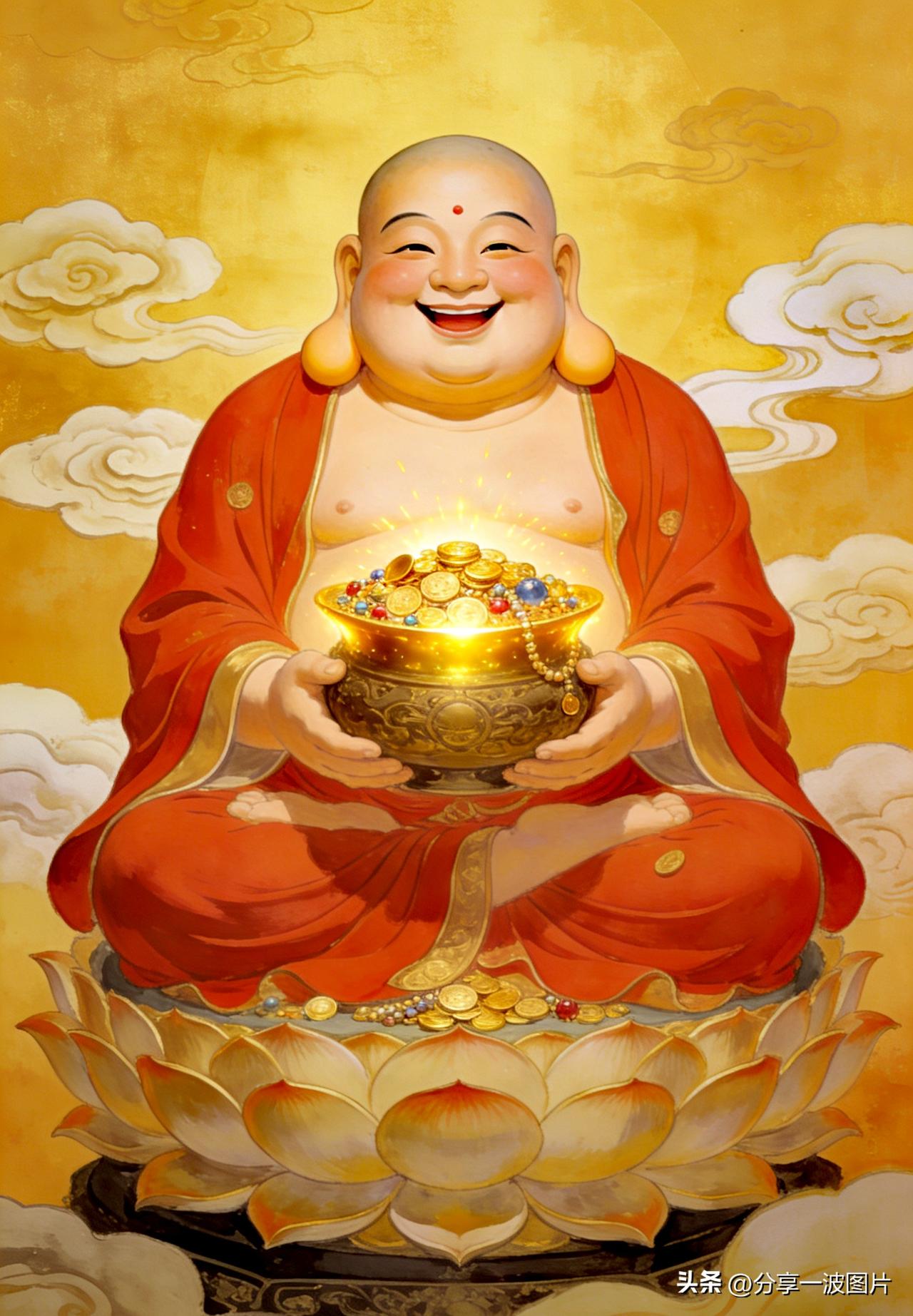 笑口常开，和气生财。