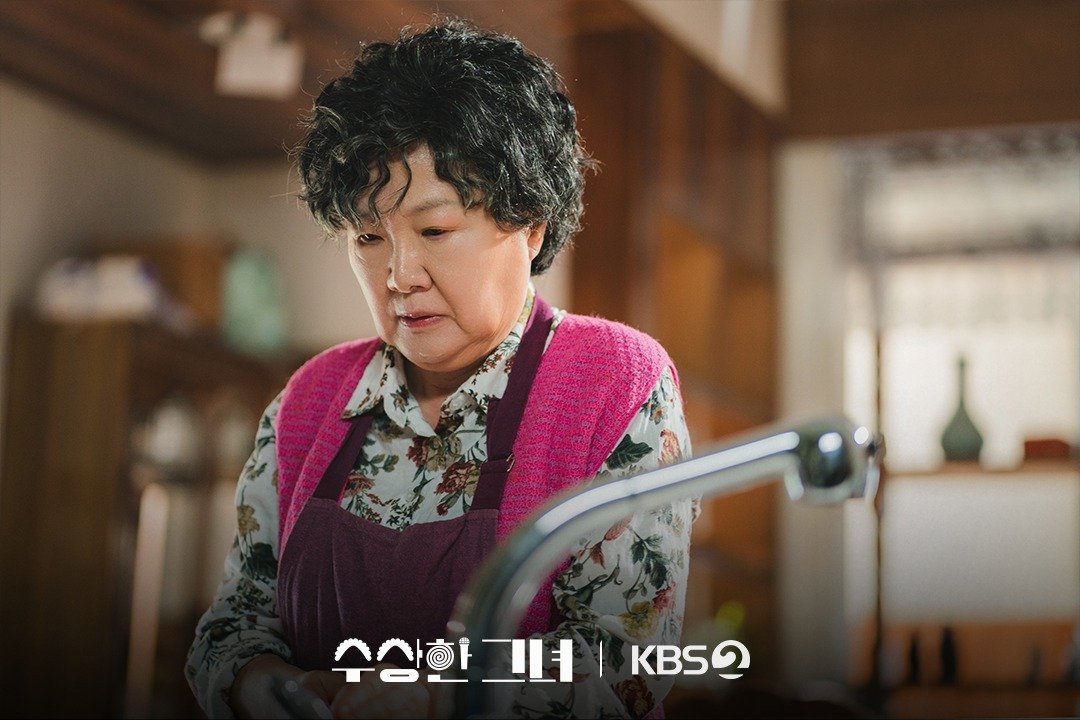 海外剧安利  《 奇怪的她  》主演:金海淑、郑知晓、郑振永、蔡元彬我是妈妈，我