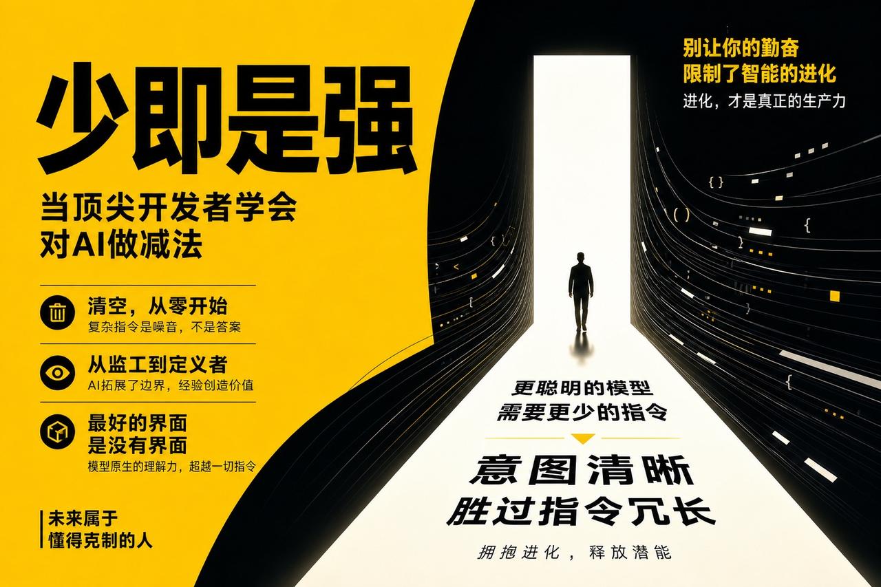 【Claude工程师的极简哲学：对抗过度工程的减法艺术】

最近Anthropi