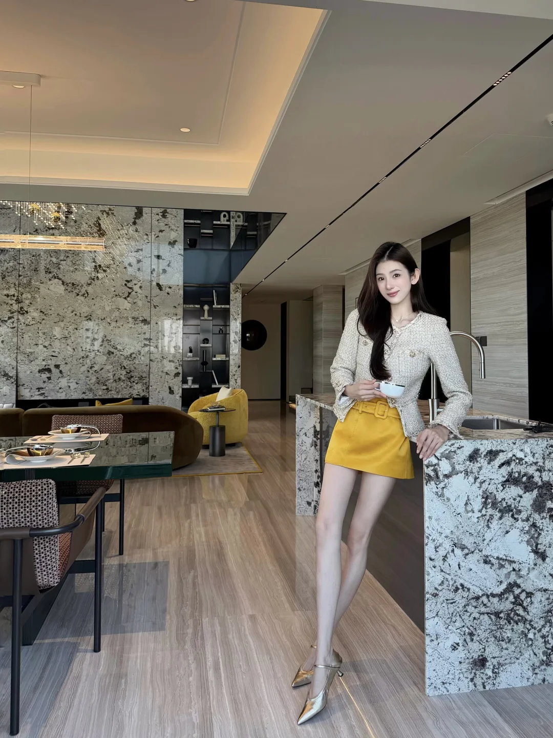 今儿不工作🖼️带你看看我520平的家