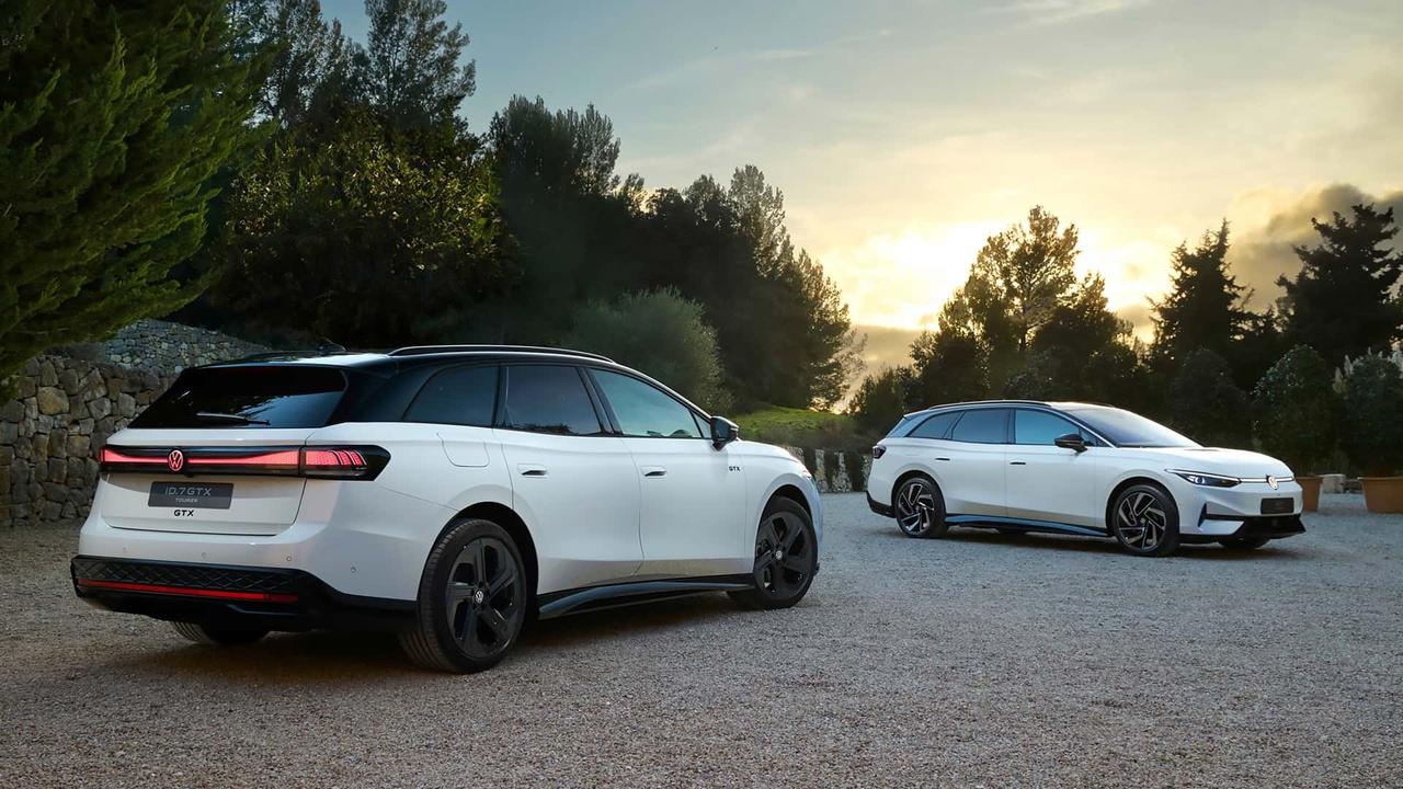 大众ID.7 GTX Tourer官图，大众有史以来最强大的旅行车来了？
它实际