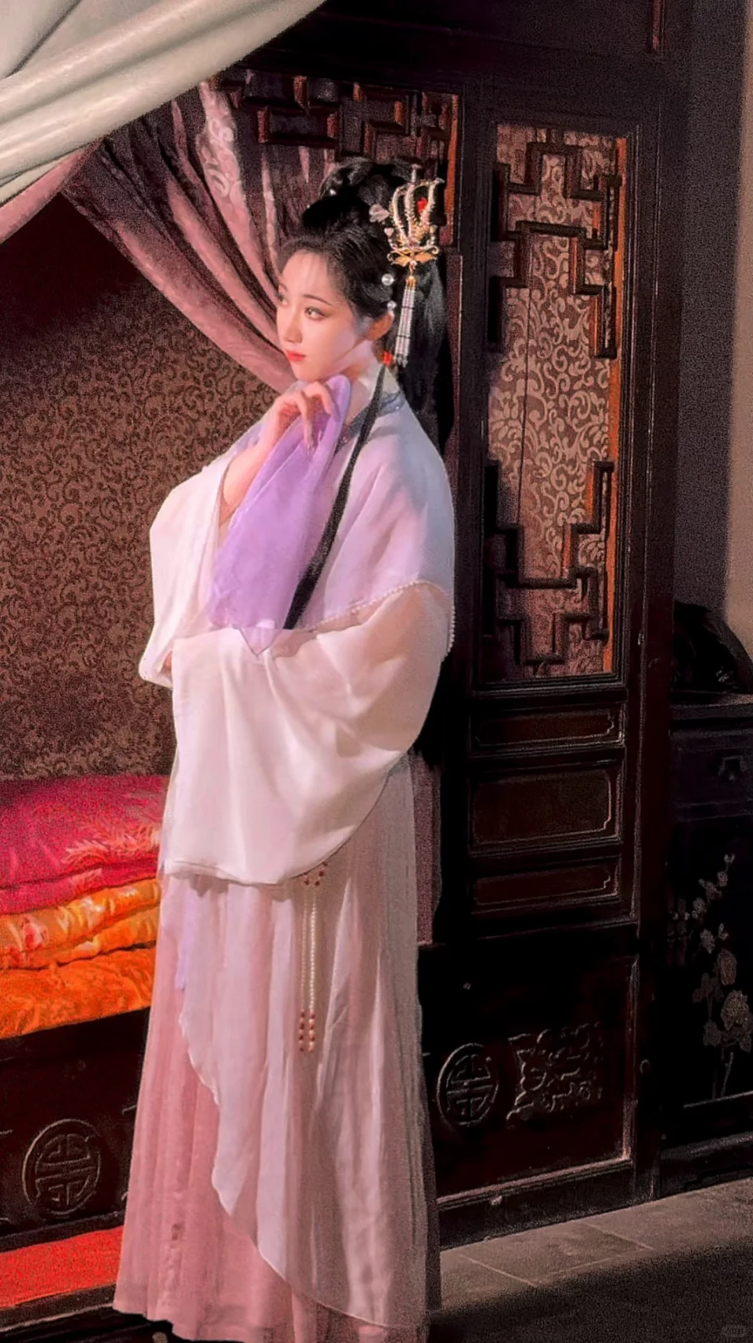 林黛玉复原妆造🪸手机花絮