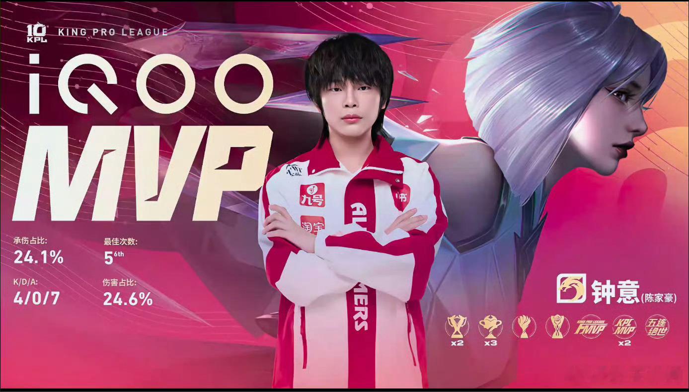 钟意满分镜AG2比1JDG先到赛点！第三局MVP给到钟意4-0-7镜jdg对战a