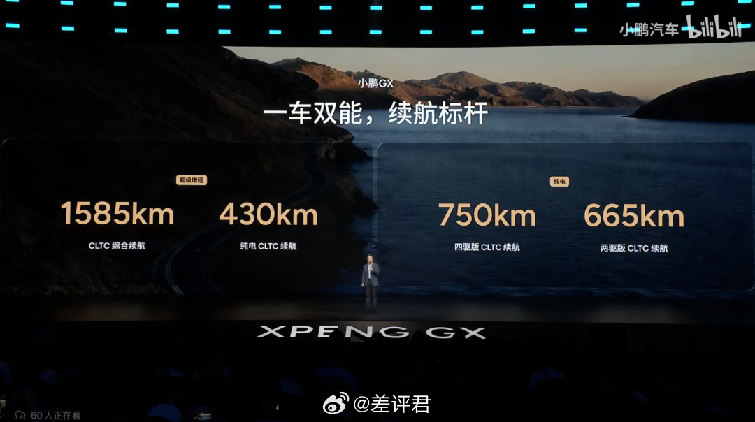 #差评说车# 小鹏这边也发布了GX增程、纯电的四个配置，价格最低从26.98万（