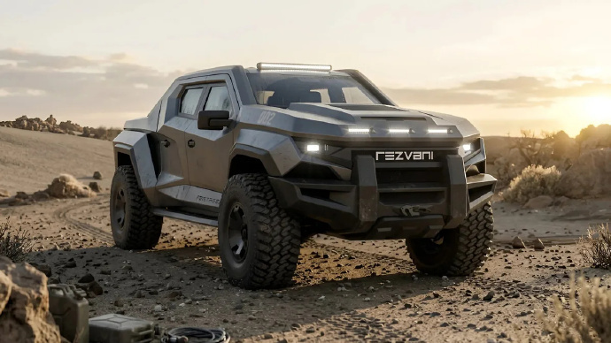 军事级猛禽来了，Rezvani Fortress 基于 Jeep Wrangle