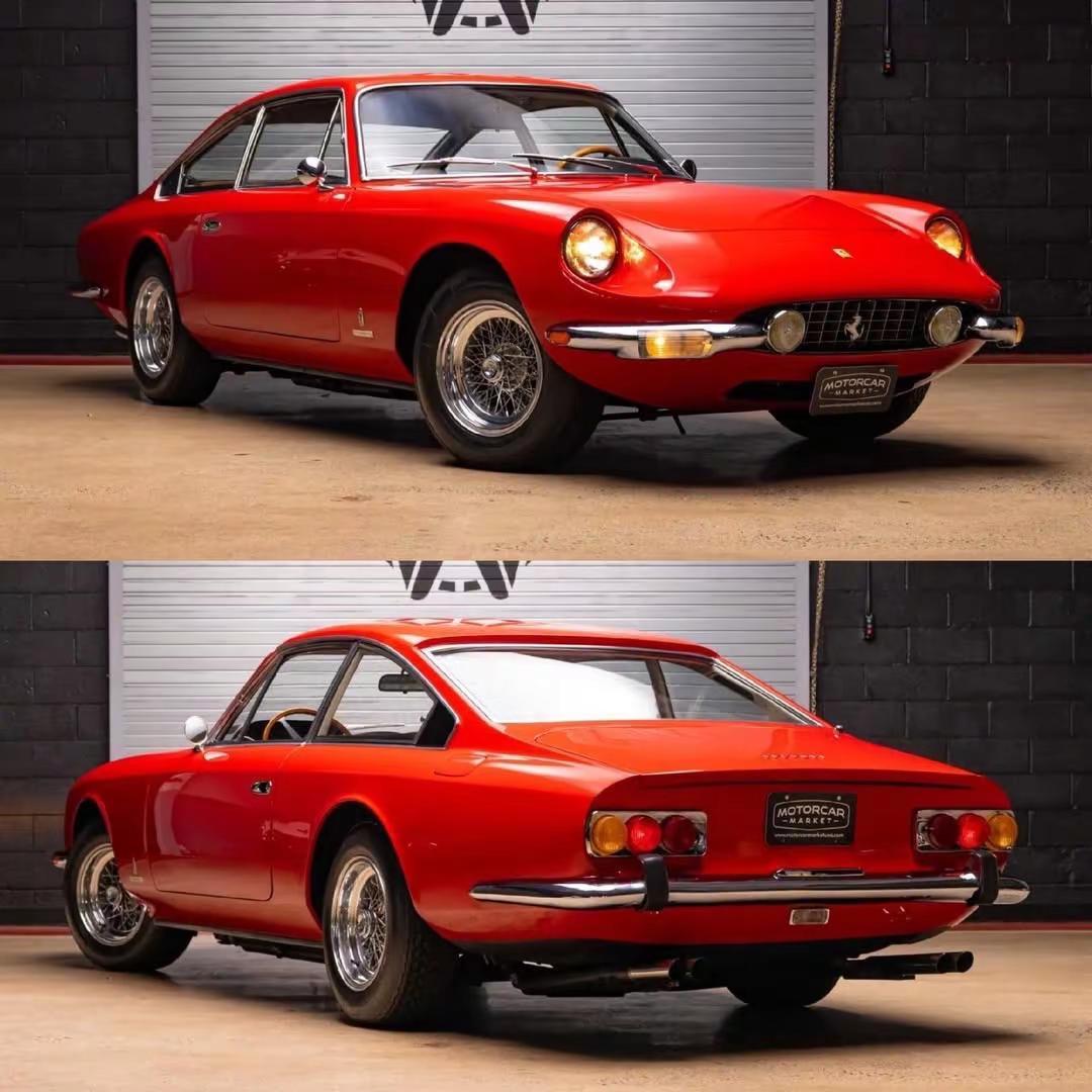 1968年Ferrari 365 GT 2+2于1967年巴黎车展亮相，作为法拉