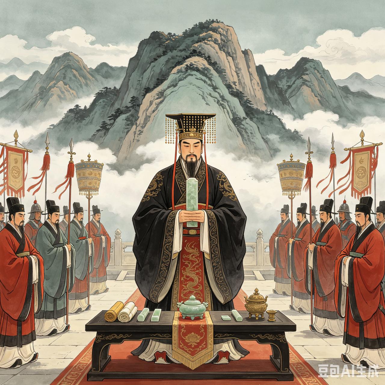 宋真宗:      祭拜狂魔的疯狂操作。

公元1008年封禅泰山，顺路祭拜曲阜