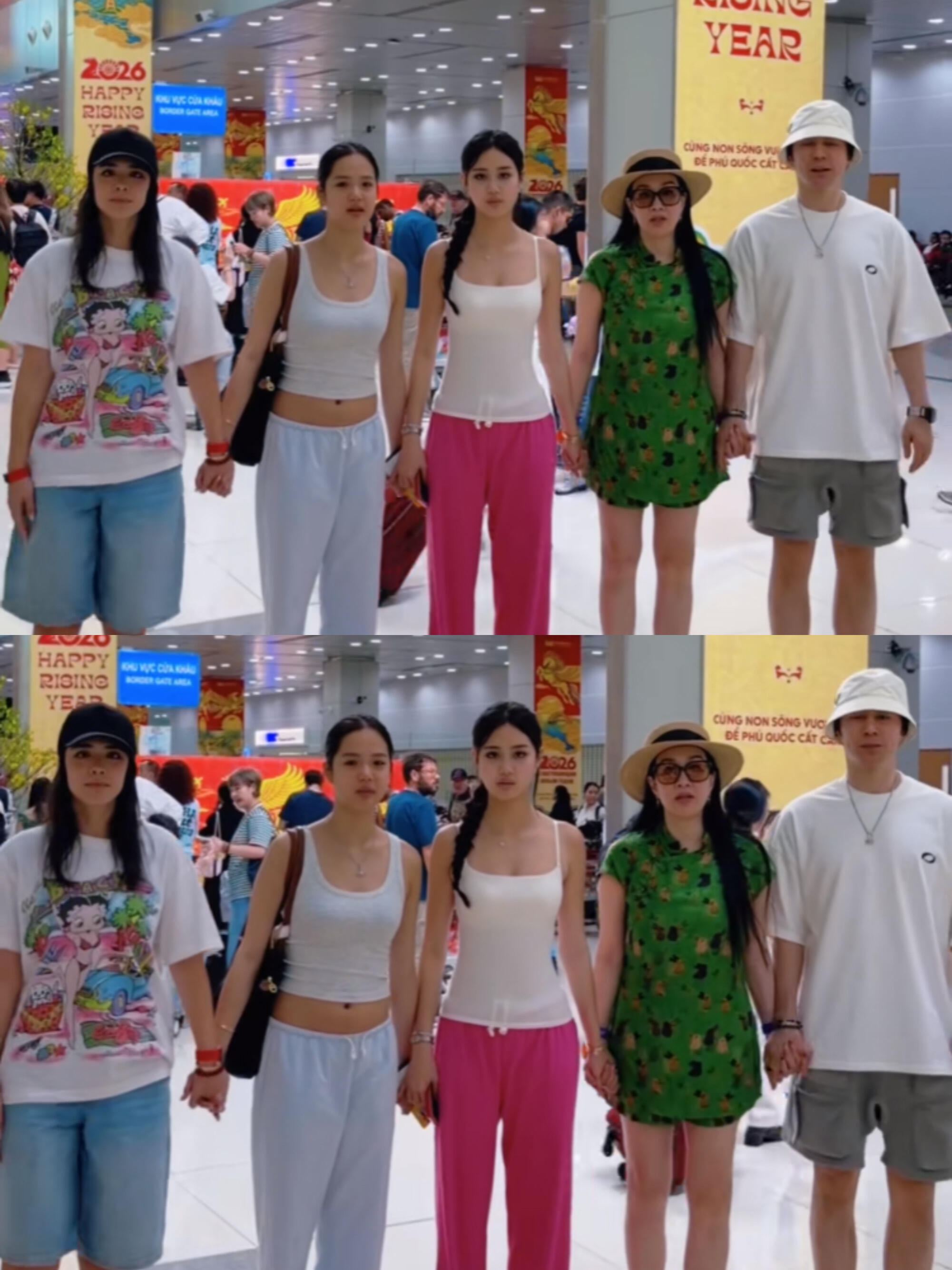 钟丽缇这一家子基因 