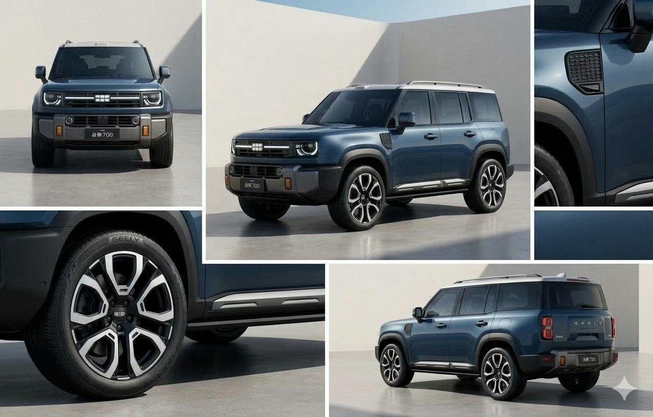 吉利全地形硬核SUV命名官宣  吉利银河战舰700！作为“科技硬核”方盒子，聊下