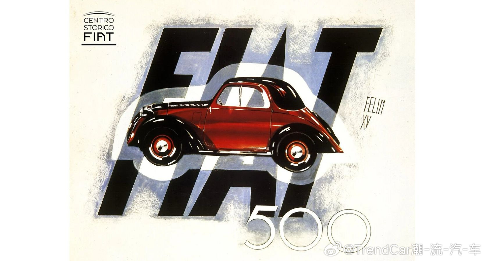 1936年诞生的Fiat 500 "Topolino"开创了意大利汽车民主化时代