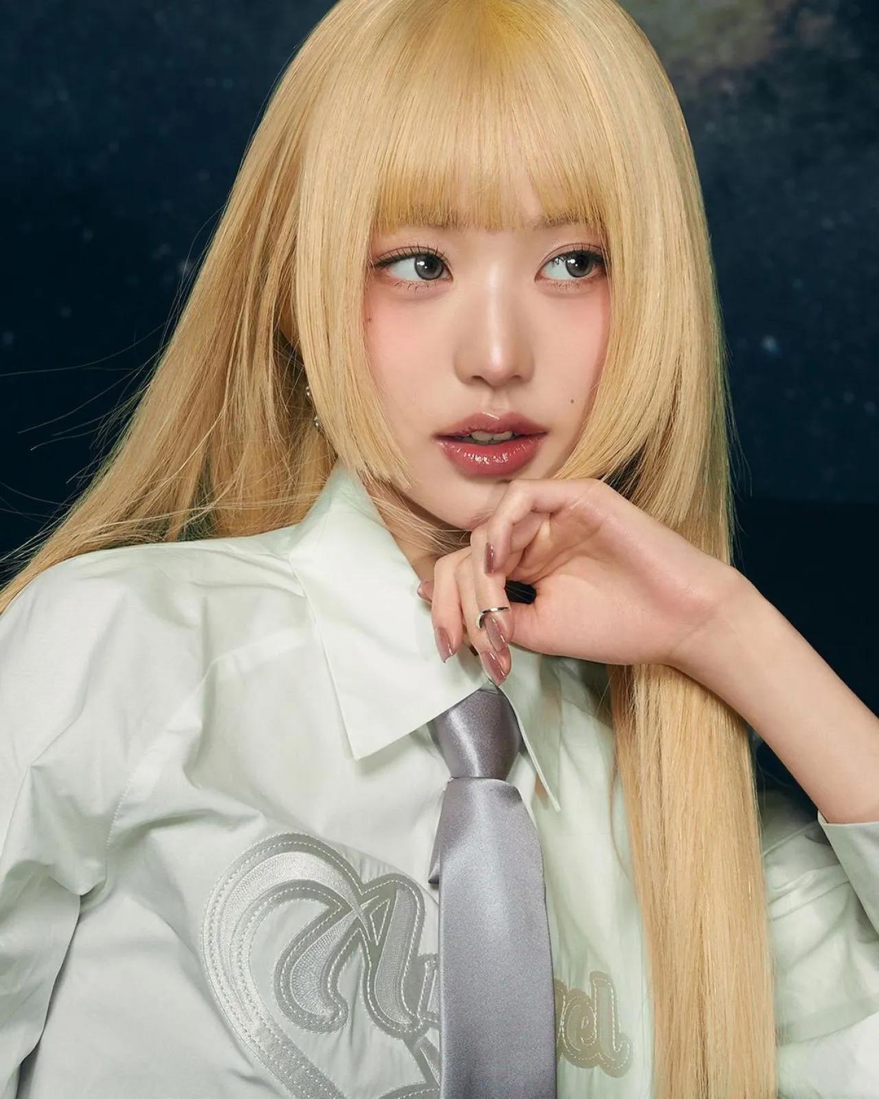 张元英美图分享2，少女感十足，甜美迷人