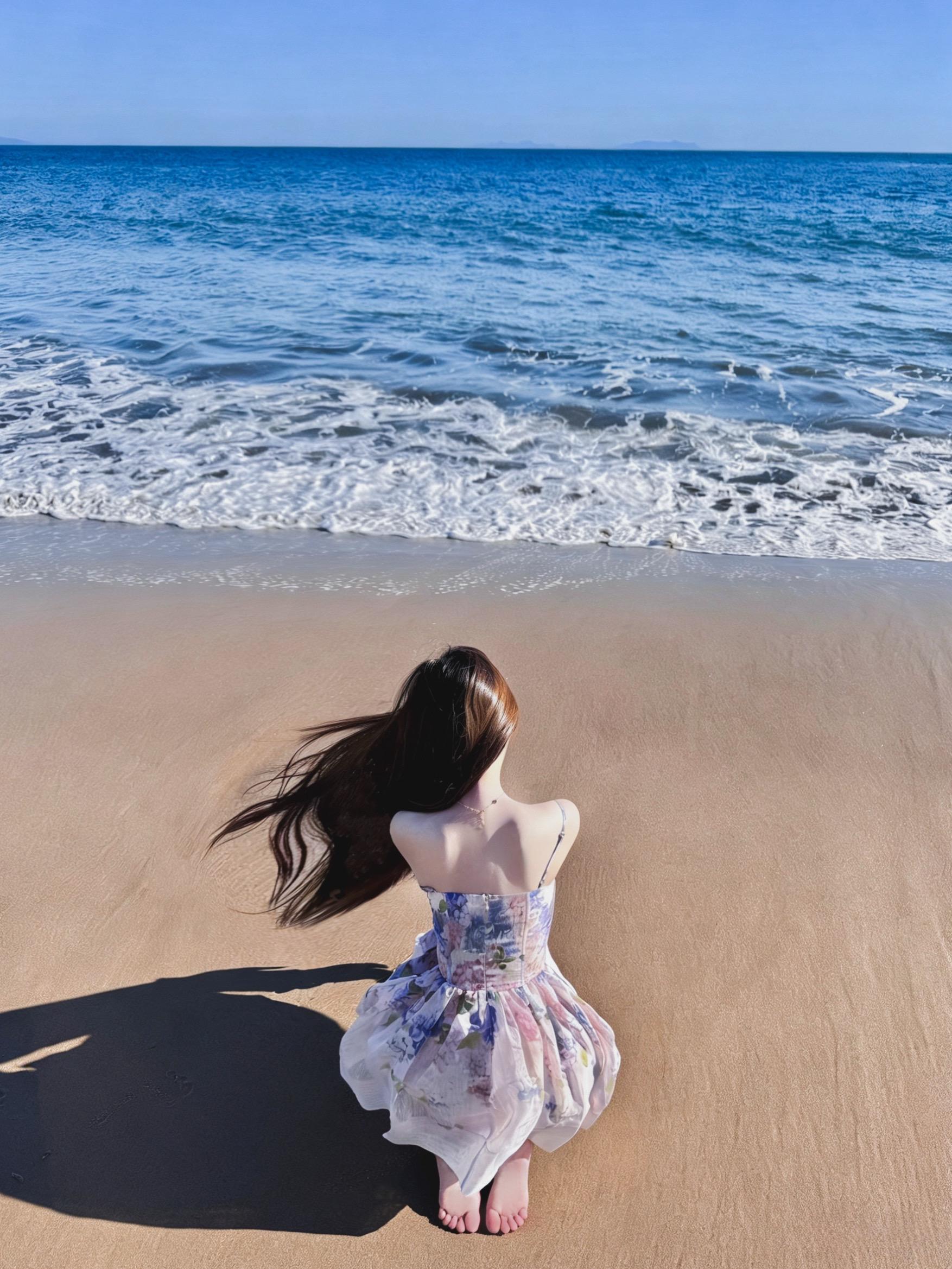 看一万次海。