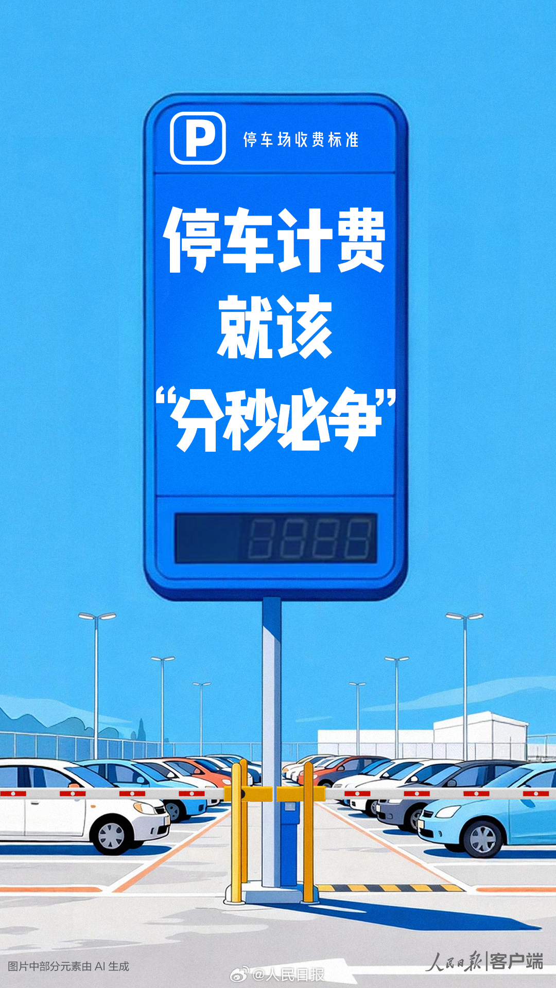 人民日报评停车计费向上取整【人民锐评：停车计费，就该“分秒必争”】停车计费为何应