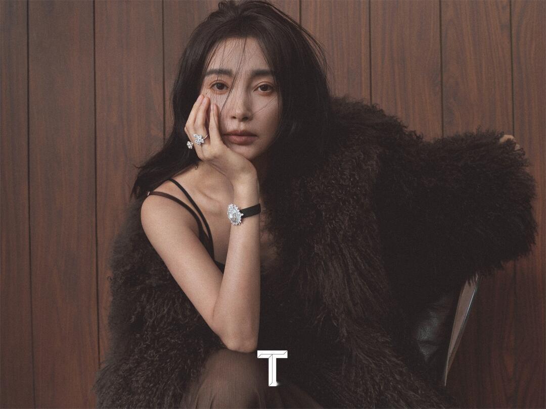 李冰冰  T中文版 12月刊封面大片，姐还是姐 