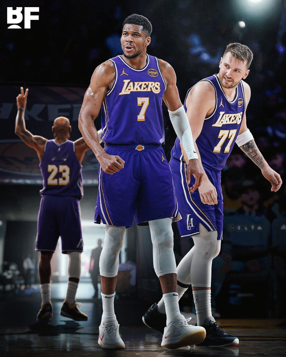 据马克·斯坦因报道，若字母哥在交易截止日前未被交易，湖人队在休赛期