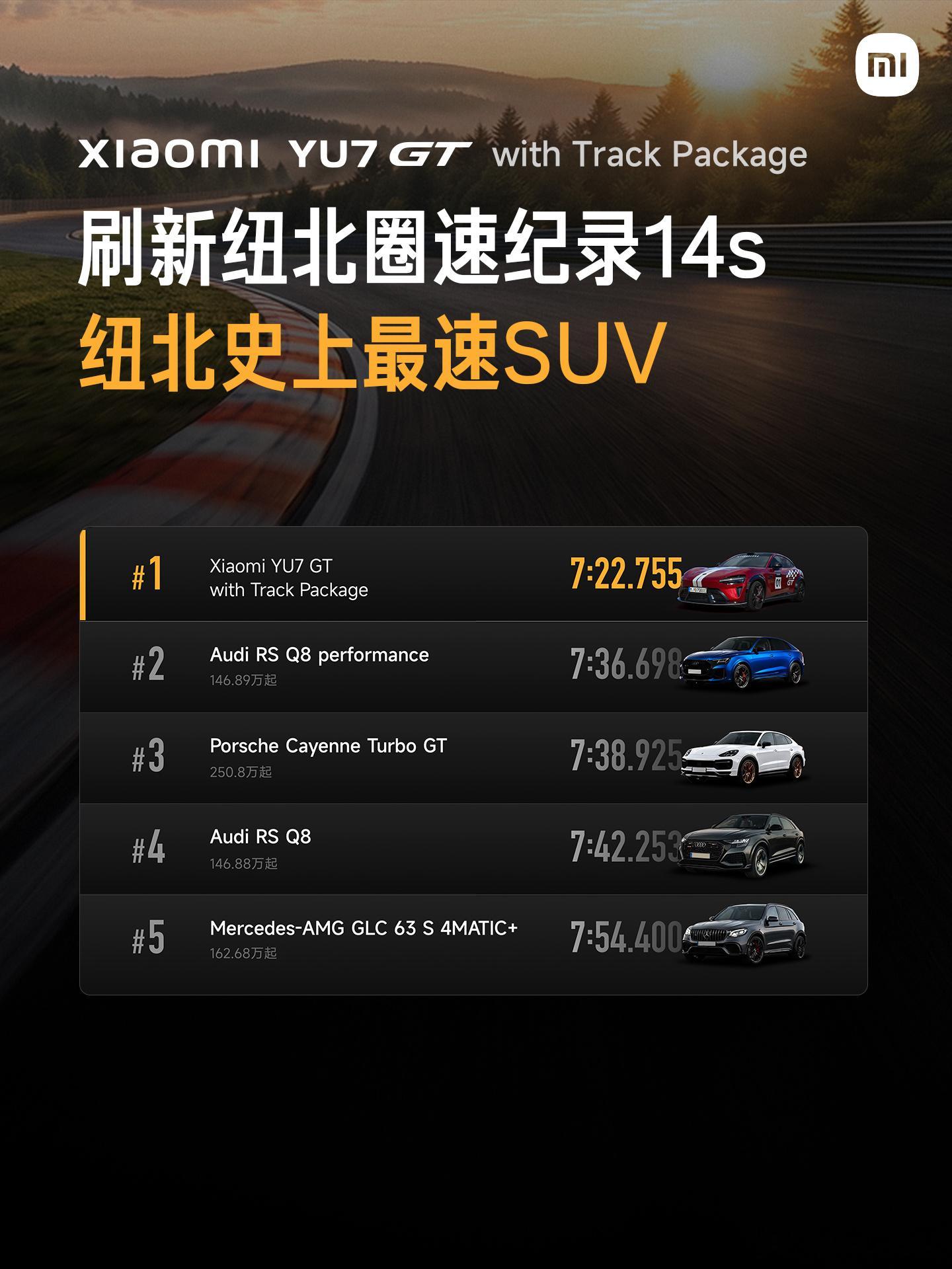 小米yu7gt 小米现在是和保时捷在卷性能 和特斯拉在卷销量和国内新势力在卷智能