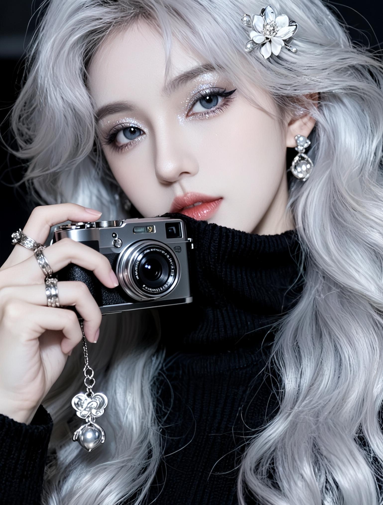 眼眸流转，一眼万年！