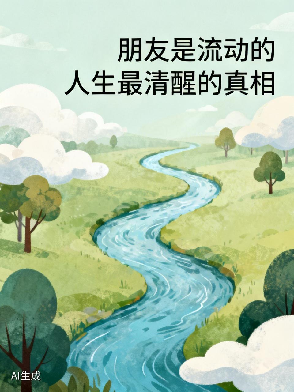终于读懂：朋友，原来是流动的
 
以前总天真以为，真心换来真心，认识多年的朋友，