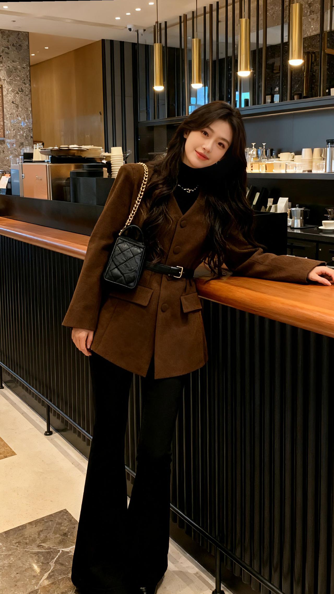 欧韩穿搭 通勤搭配 韩系穿搭 ins穿搭 职场穿搭