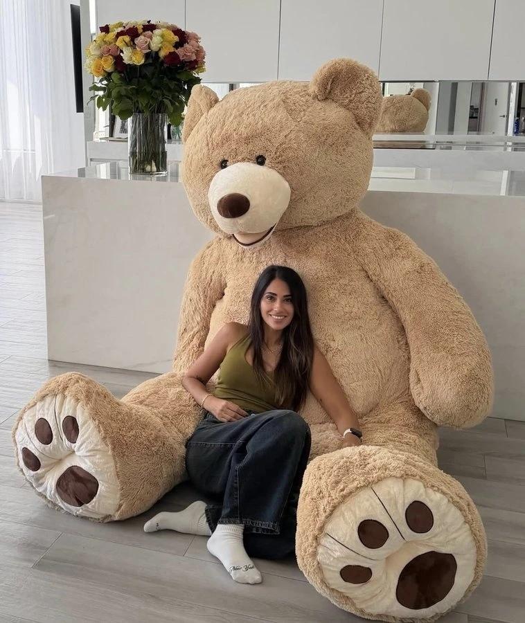 梅西情人节送巨型泰迪熊，低调浪漫引球迷热议

2026年的情人节，梅西与妻子安东