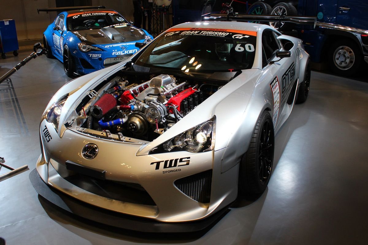 Yoichi’s LFA D1GP drift car ​​​