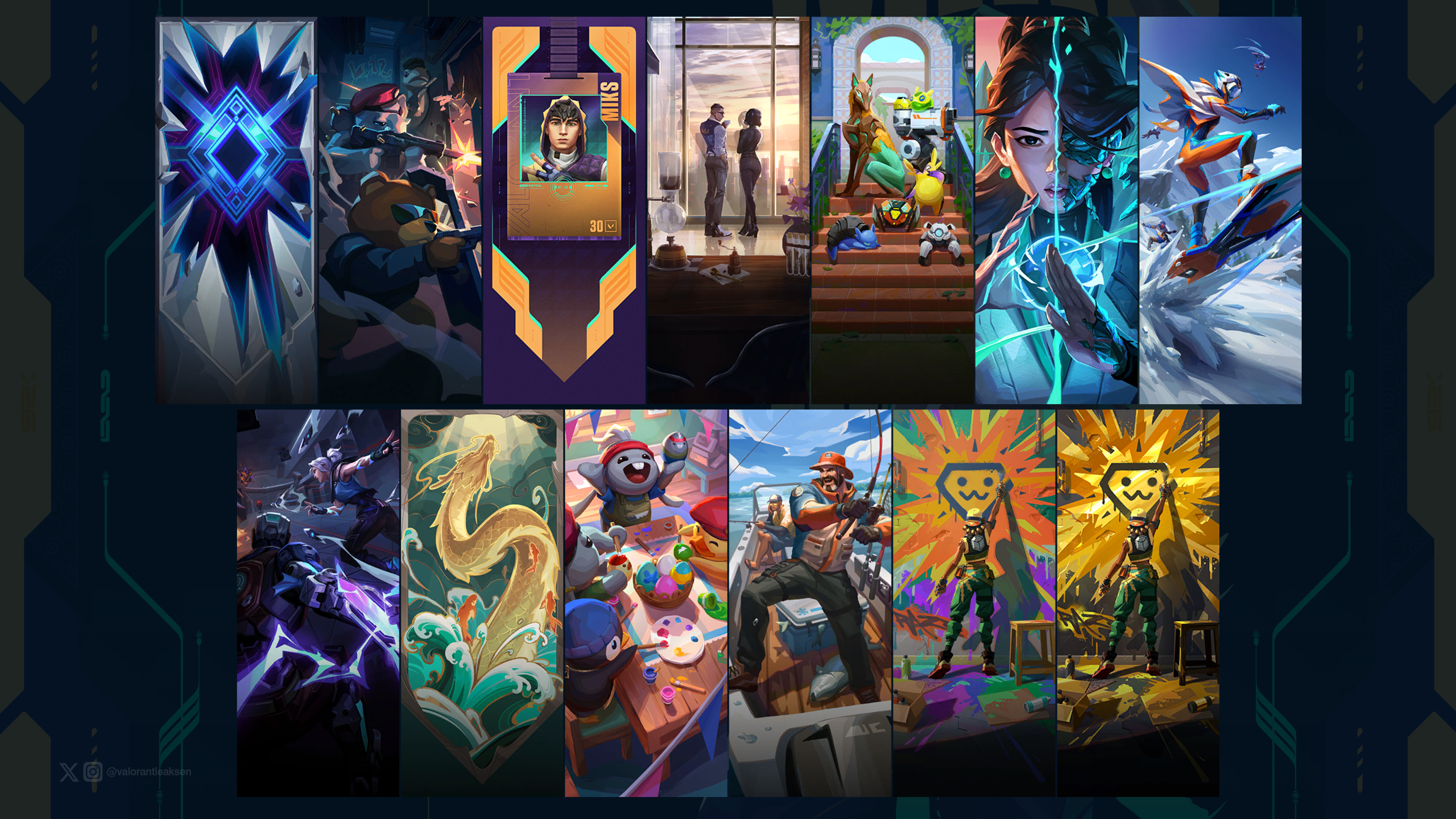 无畏契约新的卡面插画无畏契约