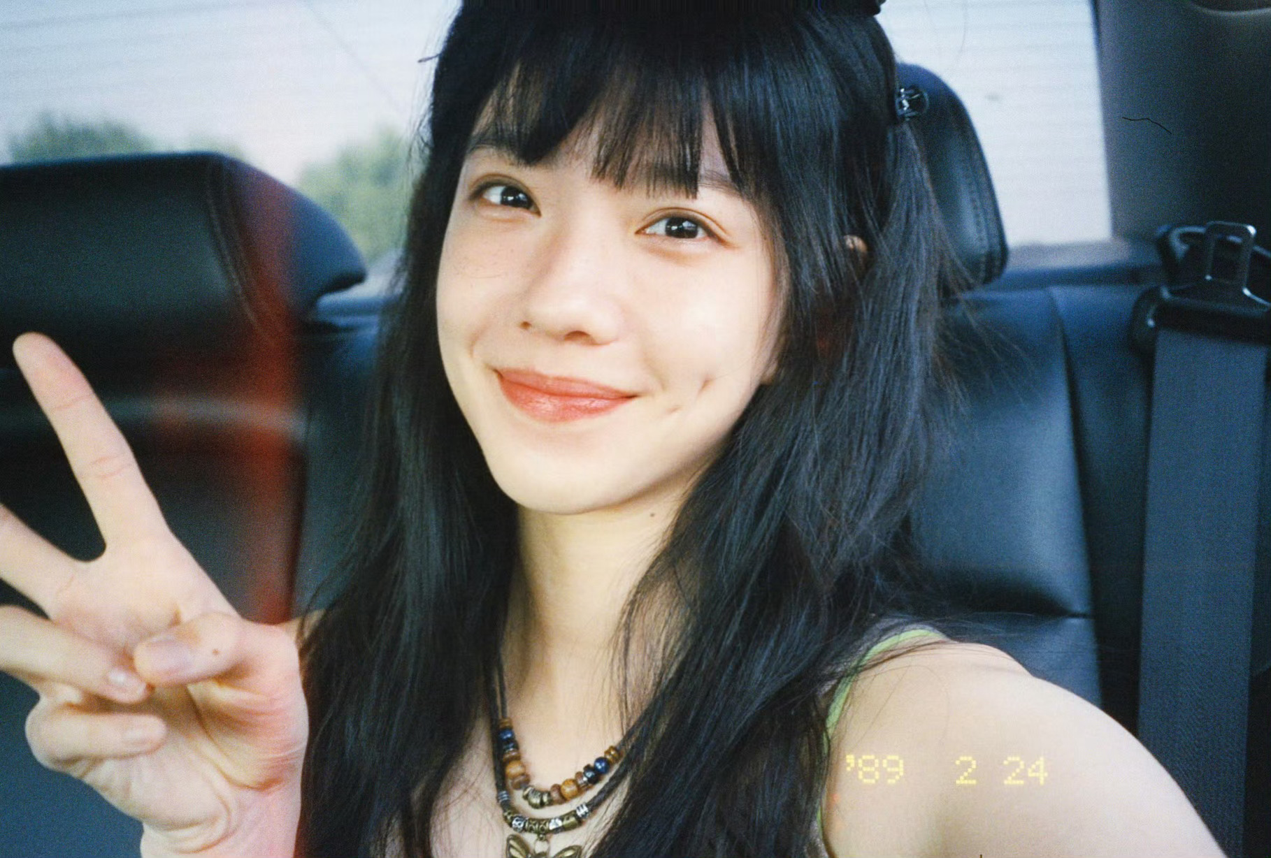 好萌的妹宝 庄达菲要一直这么开心明媚 好不好！！ ​​​