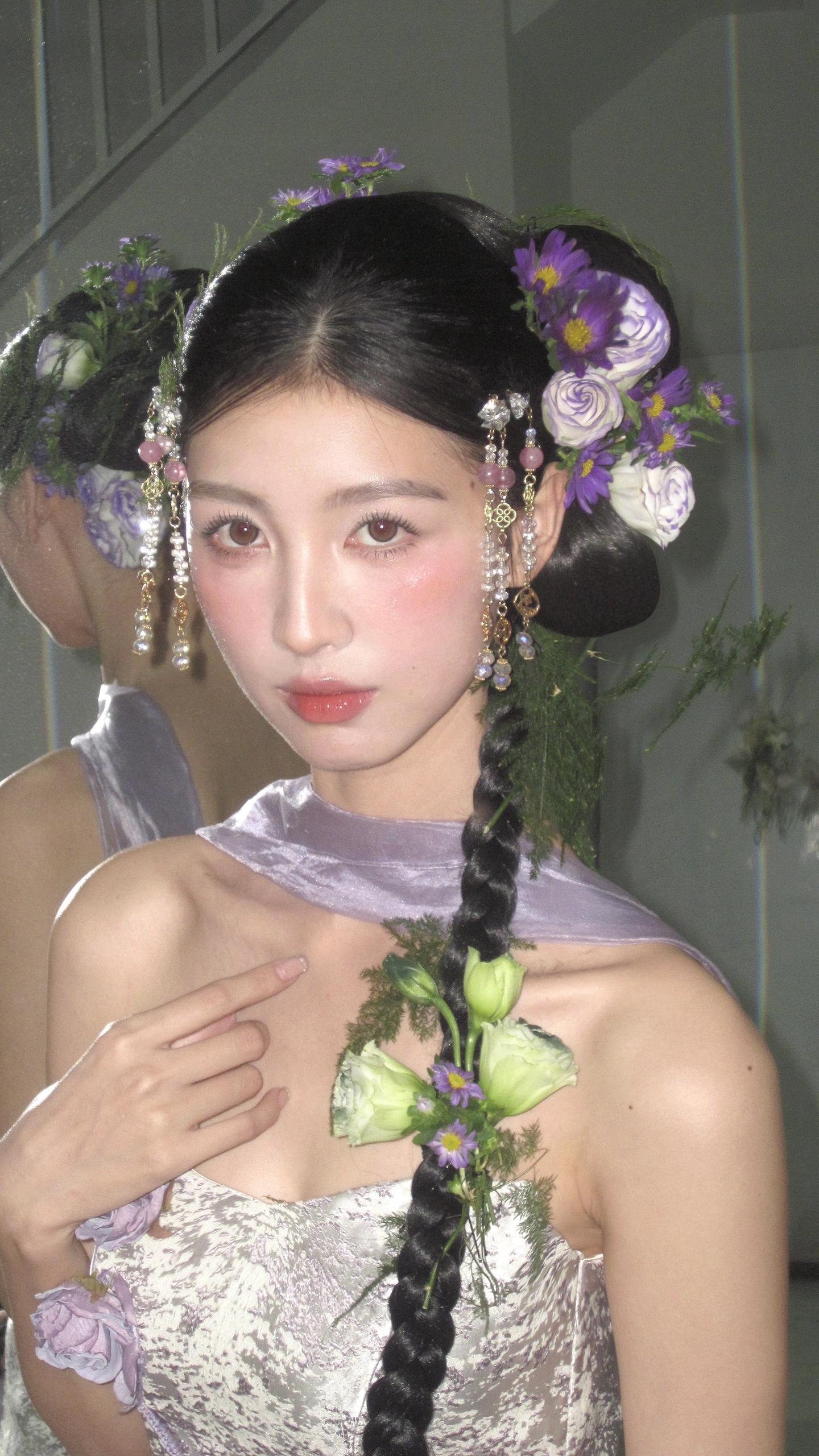 新中式 妆造 新中式发型 妆造