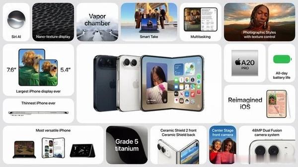 苹果或推出三款折叠屏手机看到爆料，苹果不只是做一款折叠iPhone，直接规划了三