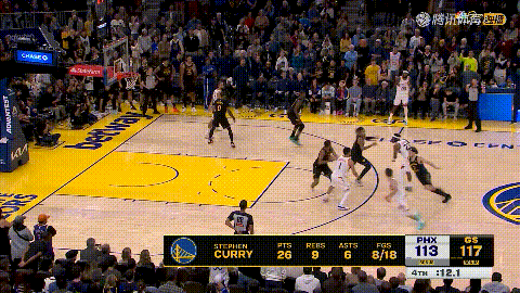 菲尼克斯太阳  鸡皮自己弥补遗憾，这三分进的难度系数拉满！ 