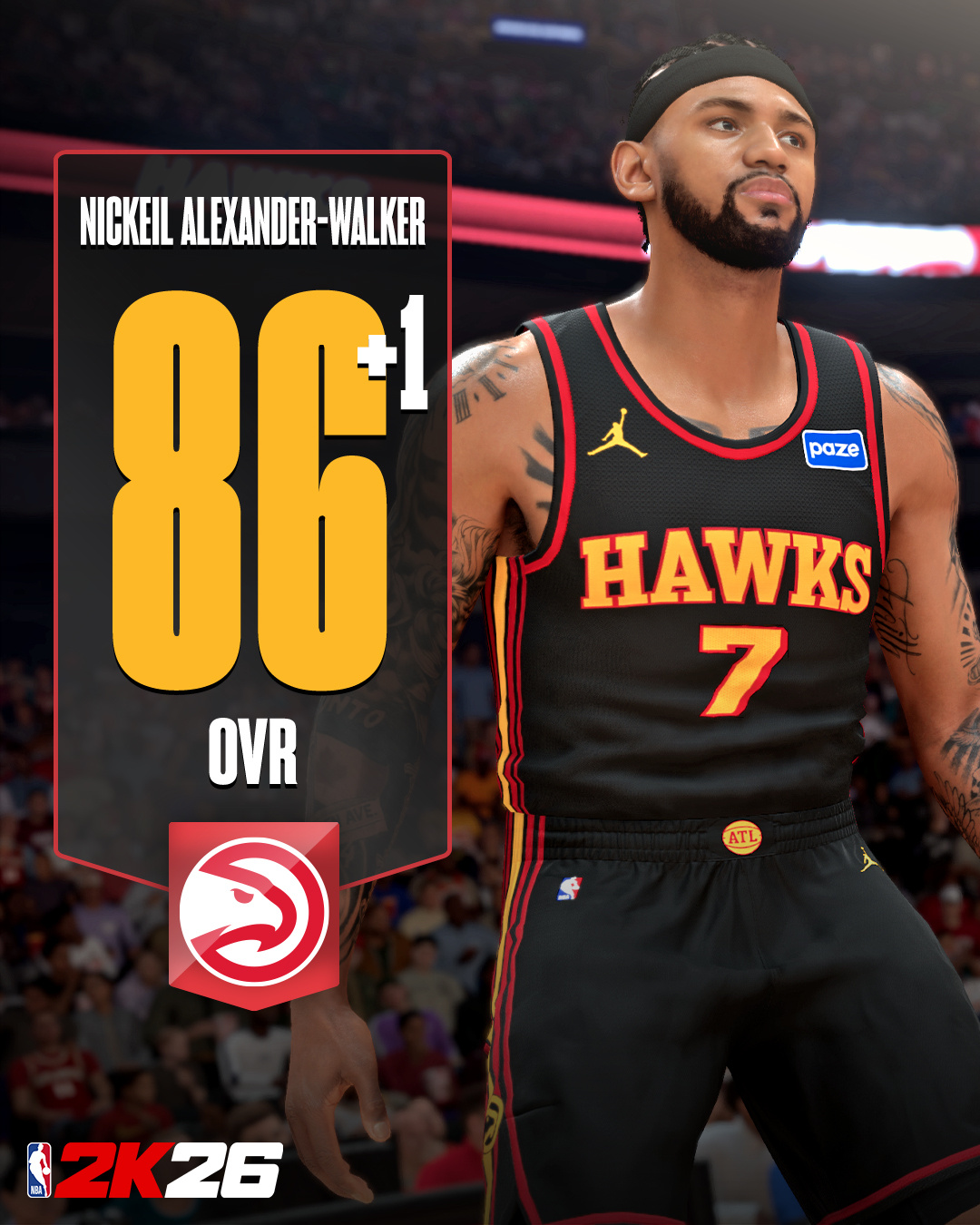 NBA 常规赛2K最后一波数值调整弗拉格88了 