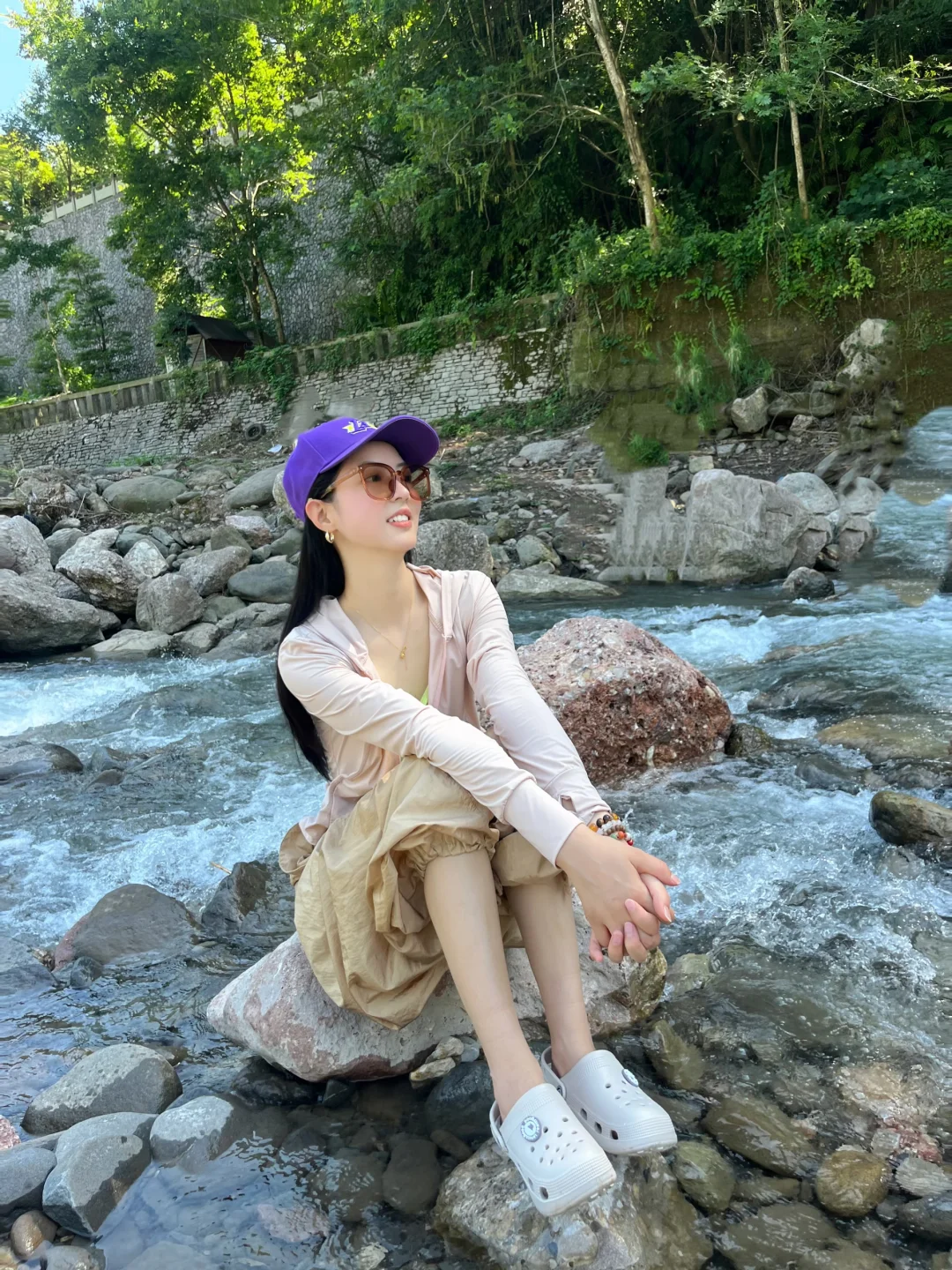 我又找到一个人少免费又凉快的玩水地📸