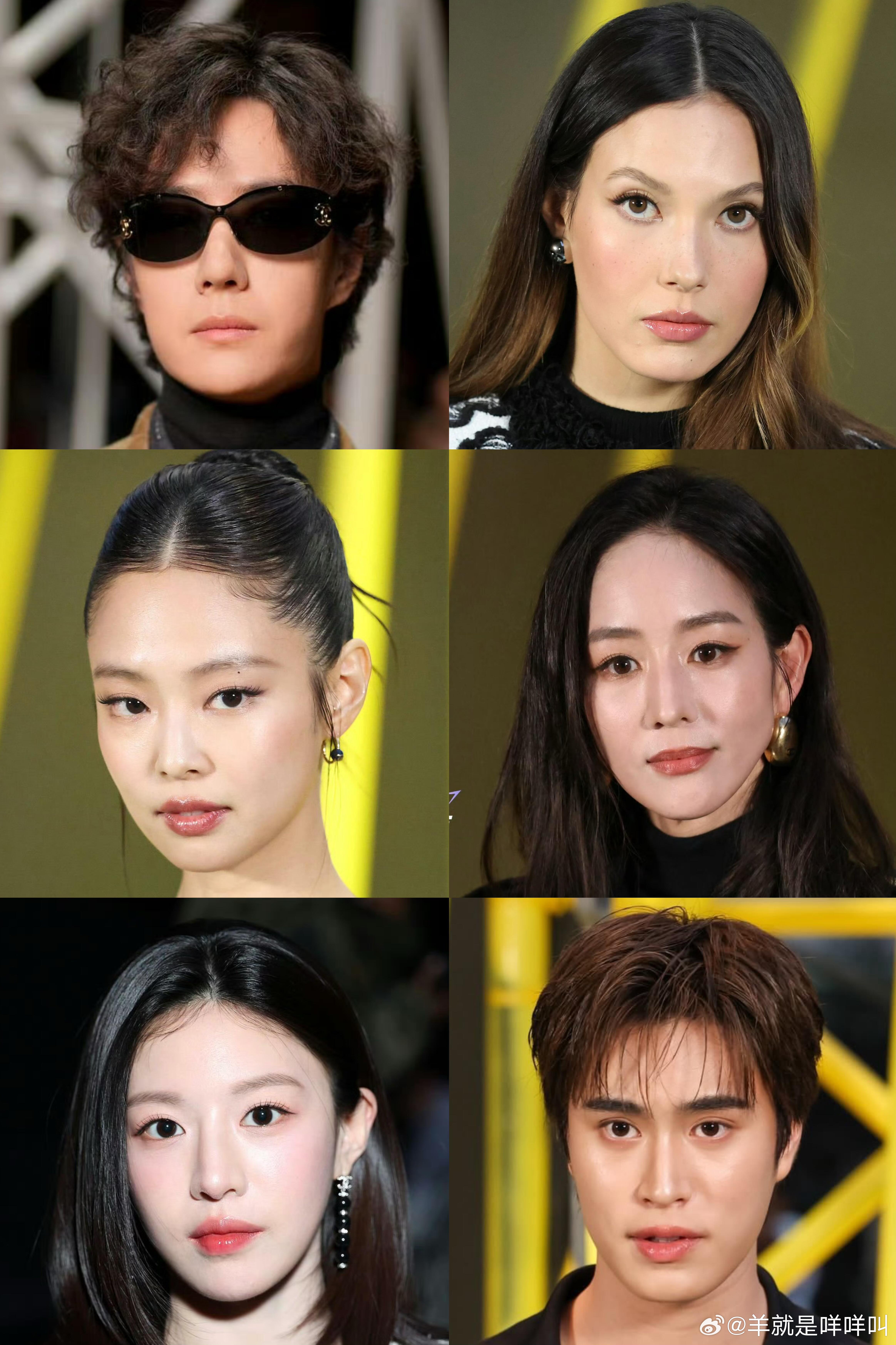 CHANEL香奈儿大秀G社怼脸生图王一博、谷爱凌、jennie、张钧甯、高允真、