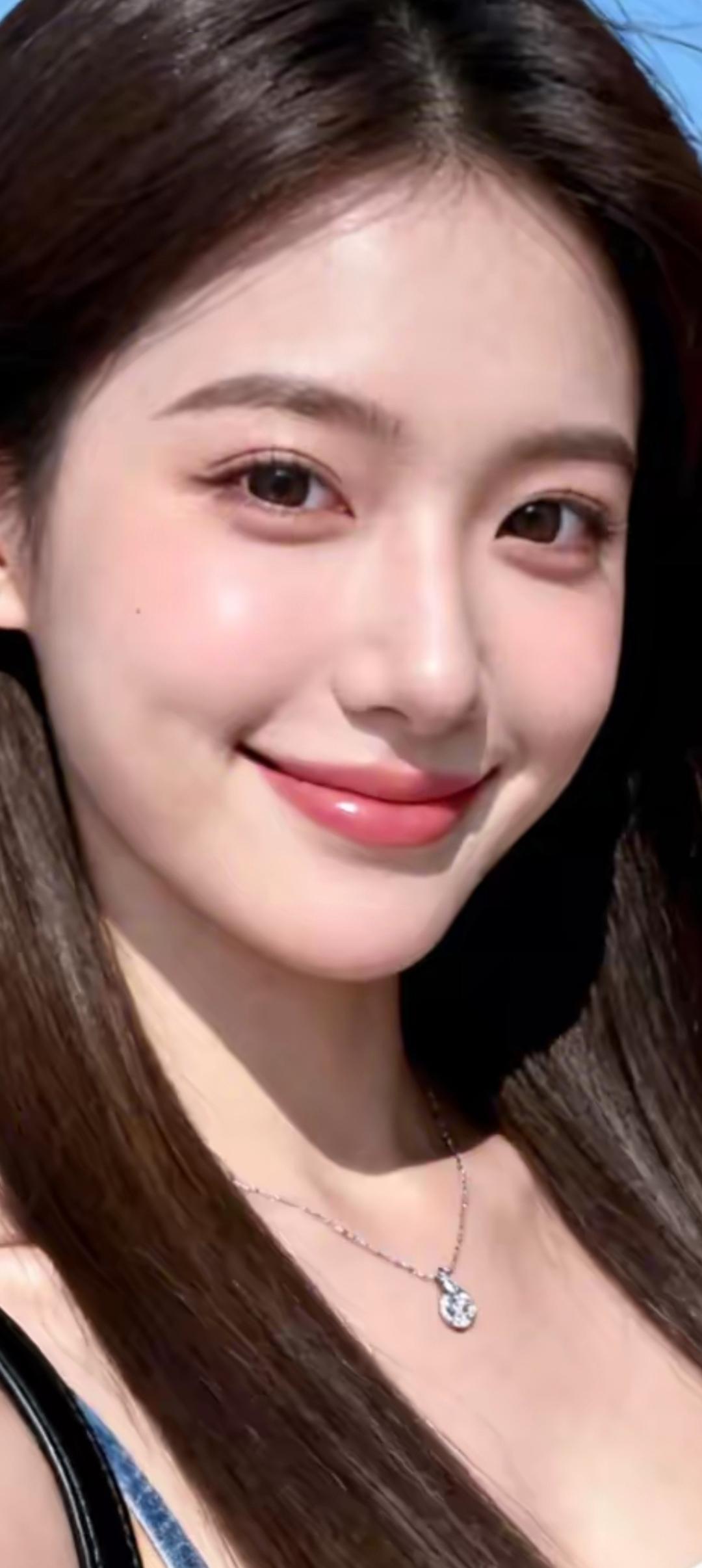 阳光下的微笑，甜美如你！😊✨