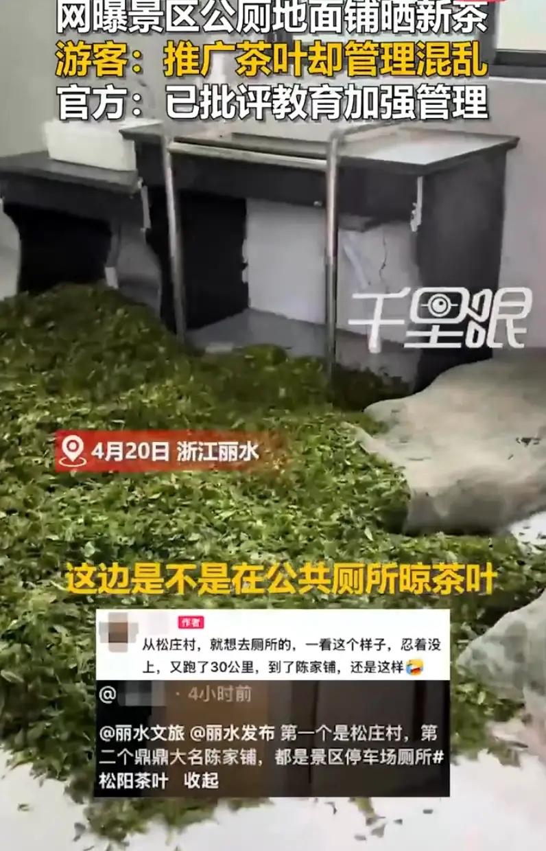 这下事情闹大了！浙江丽水，一女子去景区游玩，期间闹肚子想上厕所，结果推开公厕门傻