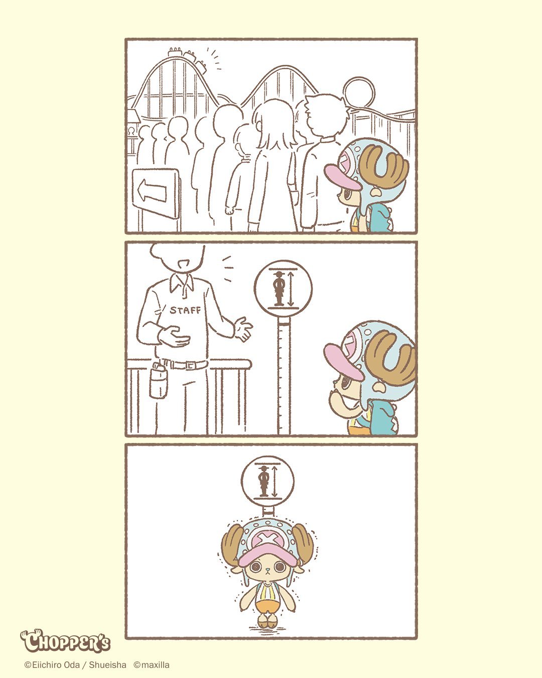 海贼王官方乔巴全新企划“CHOPPER's”，发一些乔巴在现实世界的图和视频。今