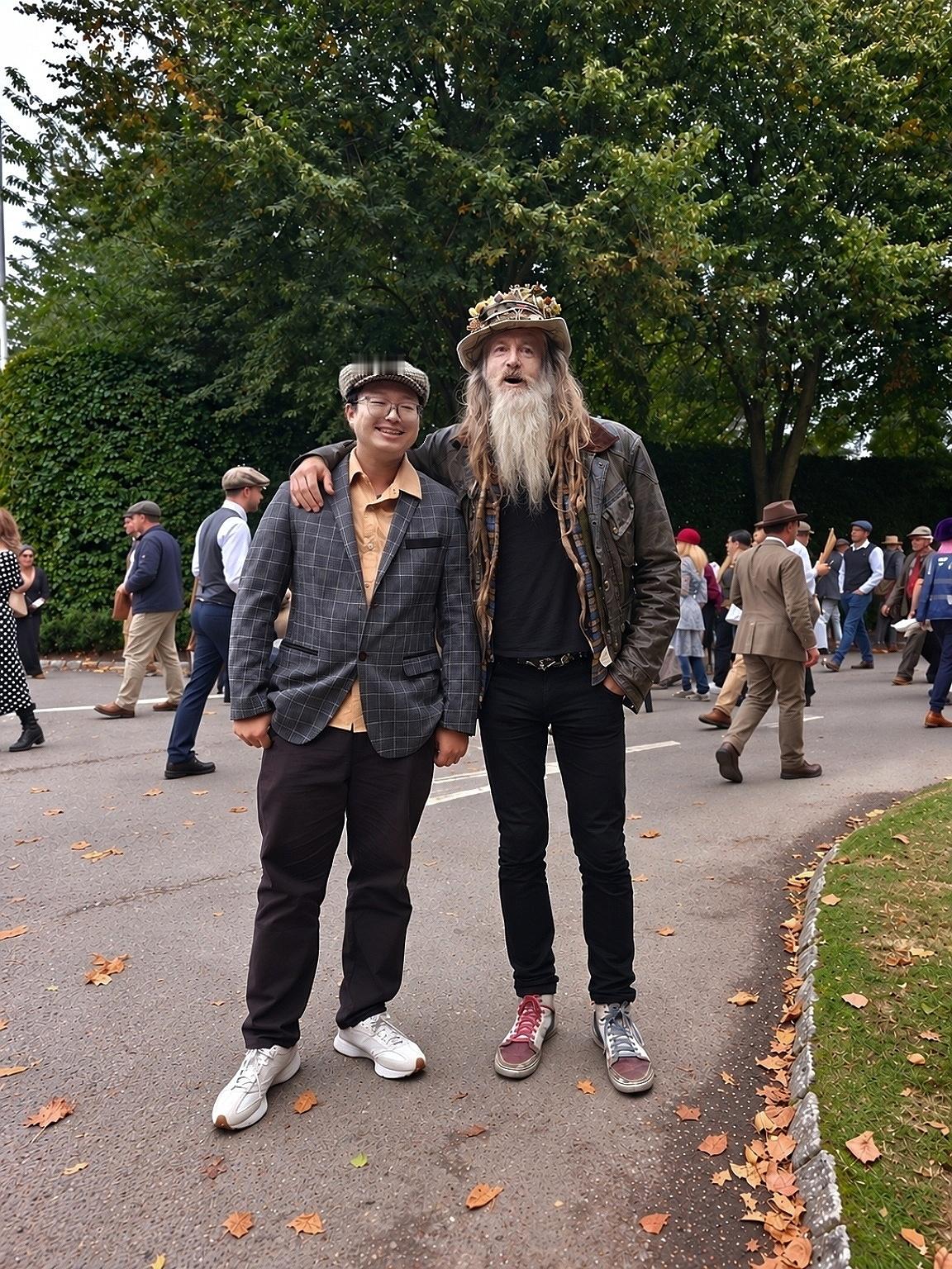 with Magnus Walker ​​​