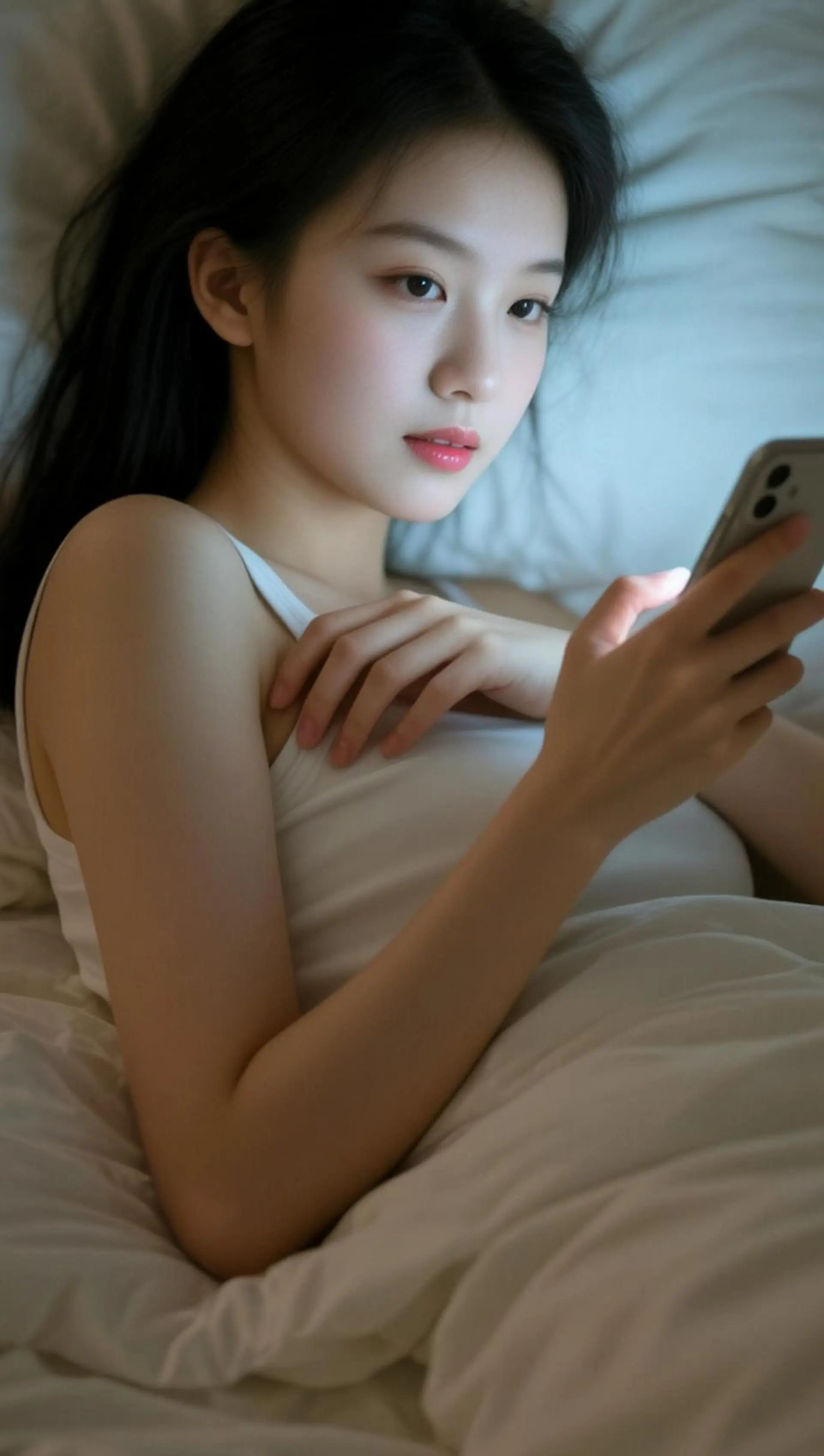 AI少女夜拍 ai创作