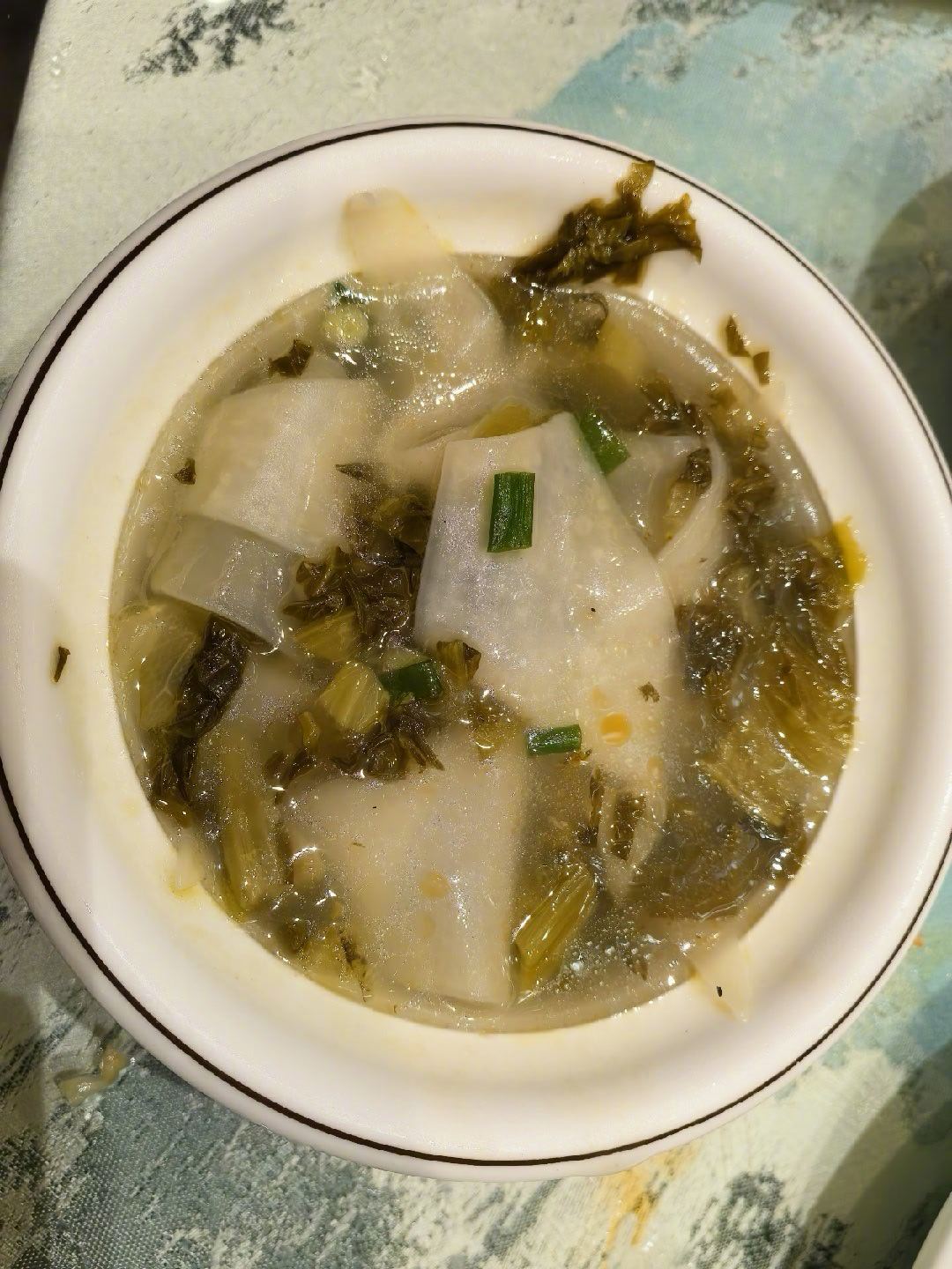 来一碗汉中的浆水面片，迂做！ 