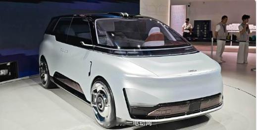 这就是北京车展2026北京车展  国内首台原生 Robotaxi 原型车EvaC