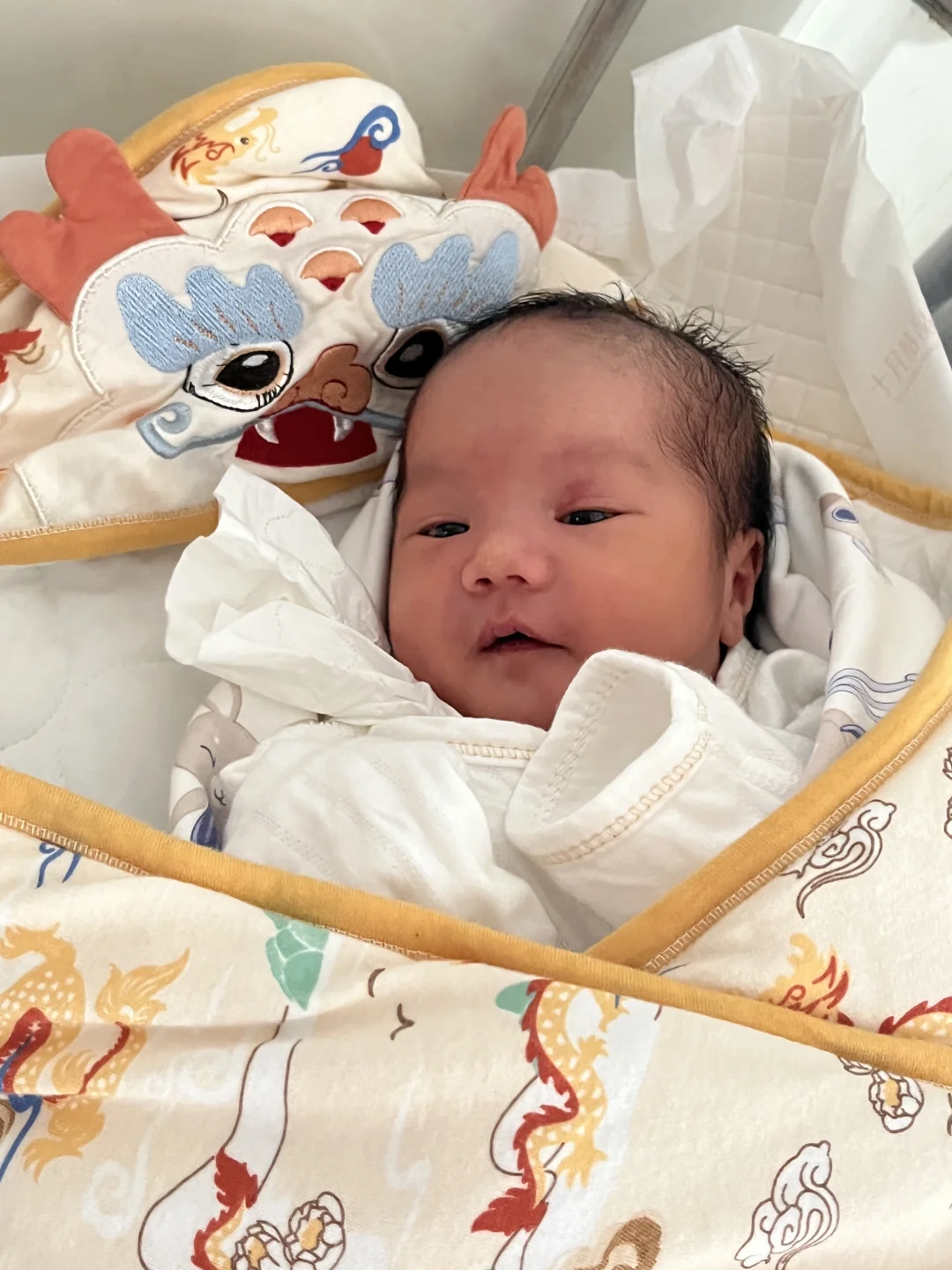 生了生了，6.4斤男宝👶，希望姨姨们都如愿❤️