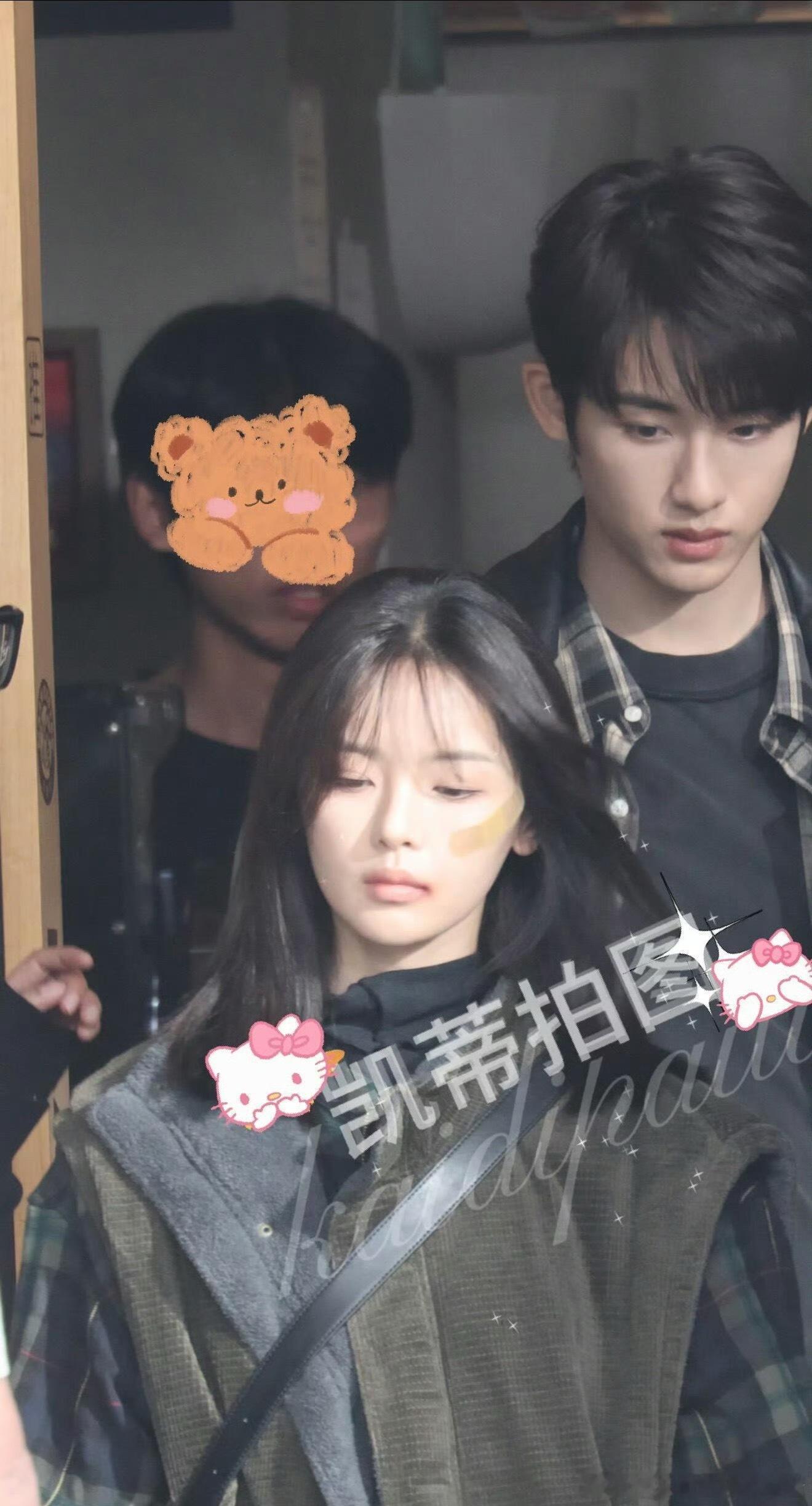 杨超越董思成《今天是太阳雨》同框路透🈶 