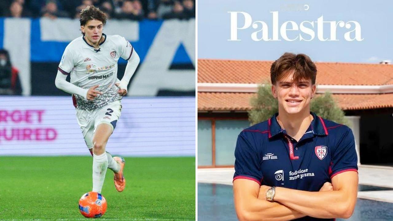 20岁的帕莱斯特拉本赛季被亚特兰大外租至卡利亚里，这位球员仍是国米下赛季右翼卫引