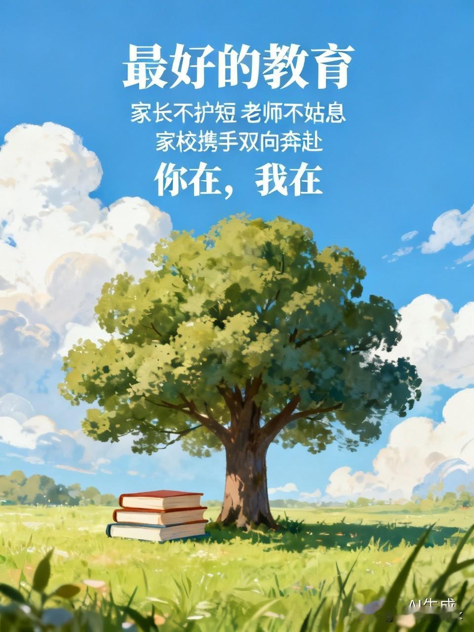 最好的教育，是家长不护短，老师不姑息，家校携手双向奔赴；也是“你在，我在”的温暖