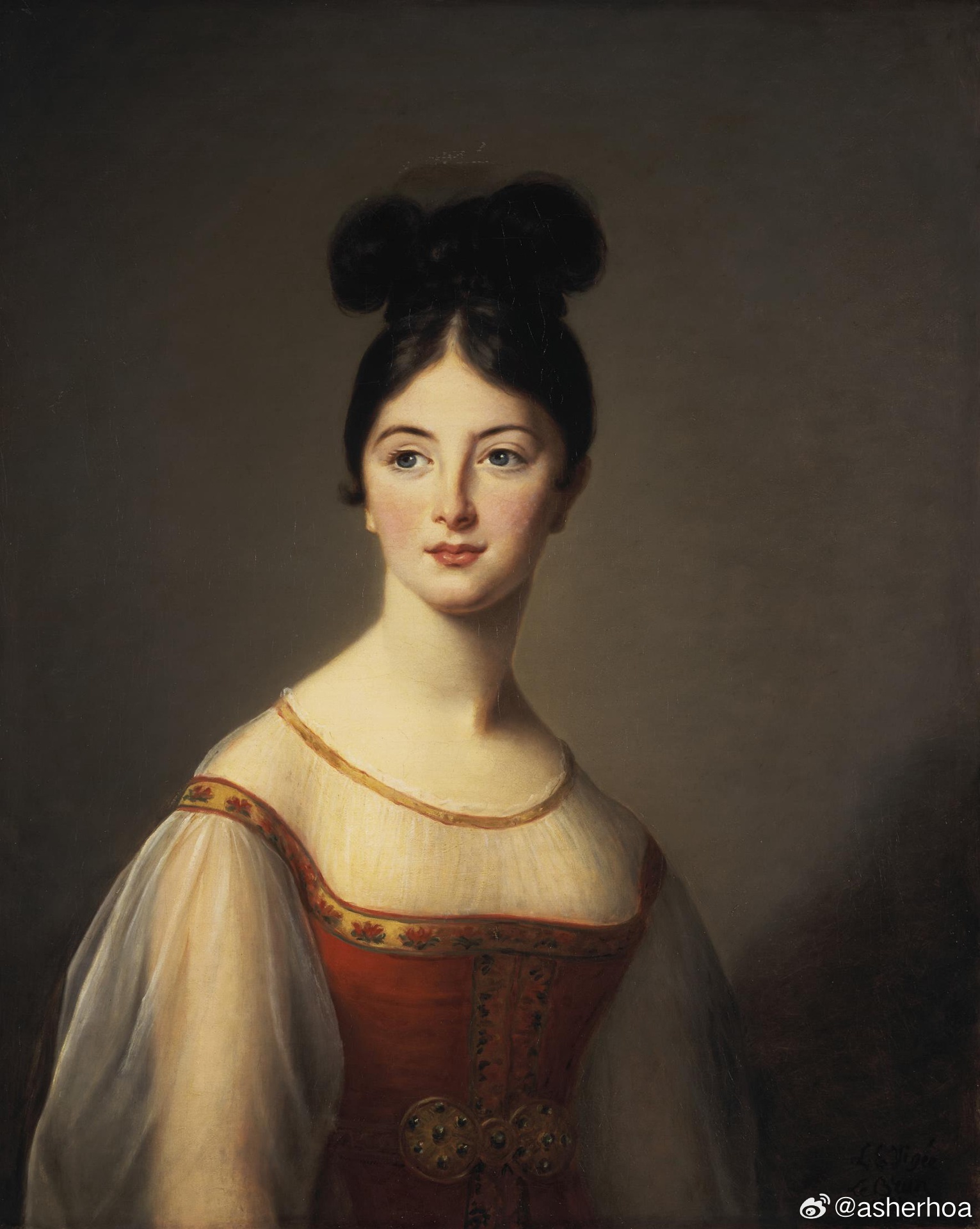 历史人物博物馆发光计划 法国著名女画家伊丽莎白·路易丝·维杰·勒布伦（Élisa