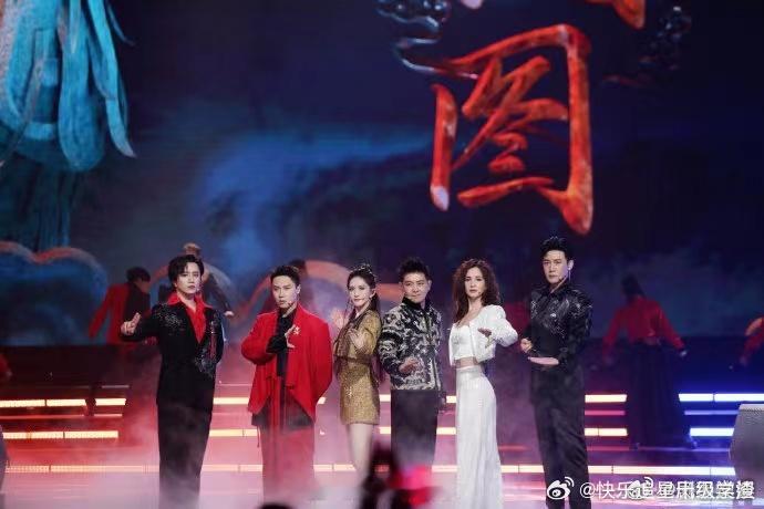 #谢娜山河图舞台照##林志颖是谢娜儿时的偶像#哥哥姐姐梦幻联动！谢娜终于和儿时偶