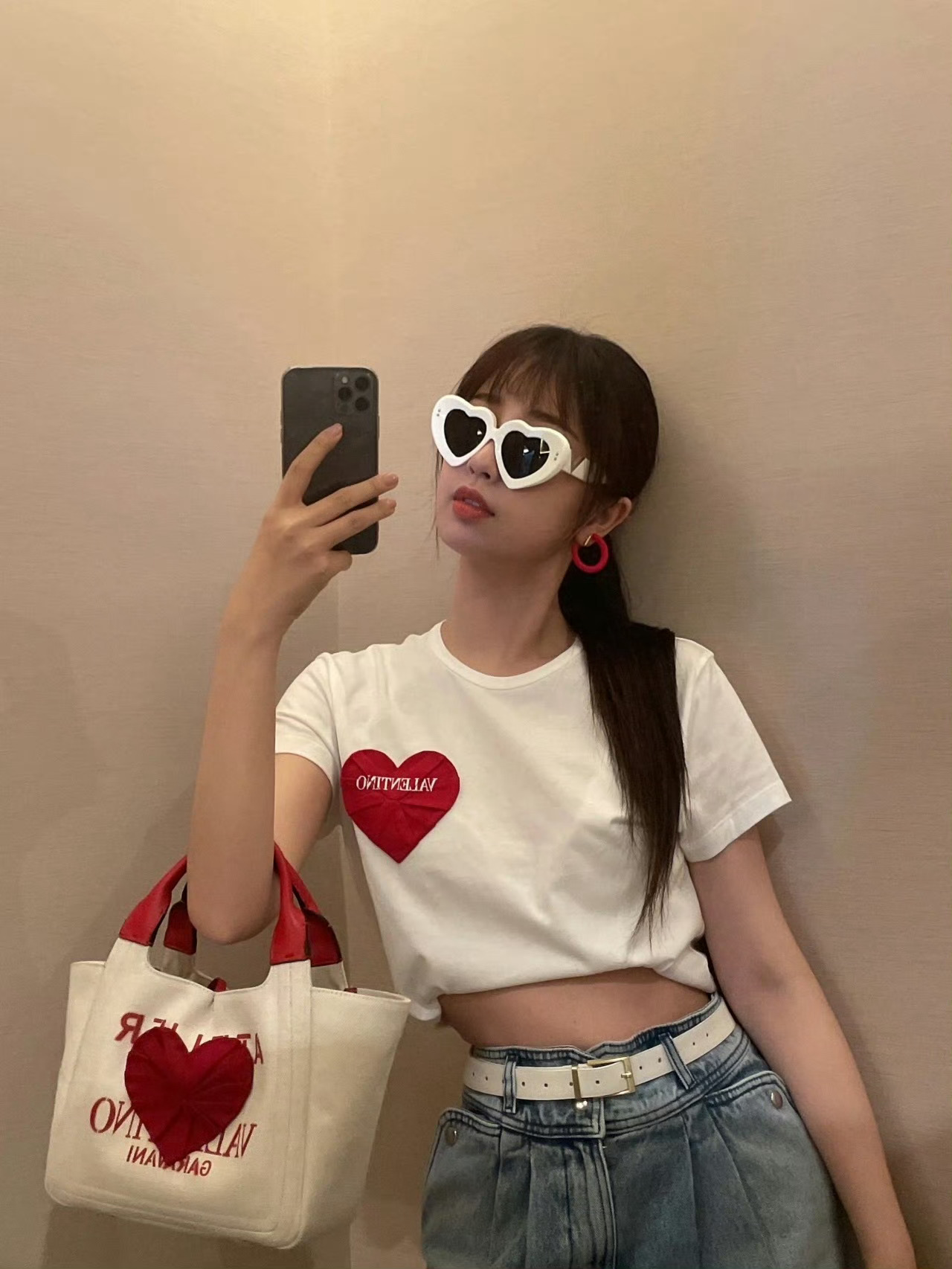 虞书欣  2021.7.19🍠/ins纪念难得的早收工❤️小❤️包太可耐啦  