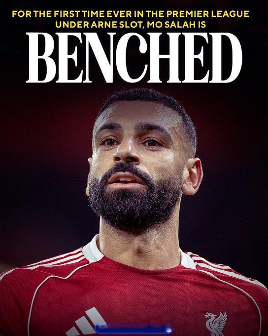 上一次英超未首发，同样是客场对西汉姆，期间连续53场首发❎ 