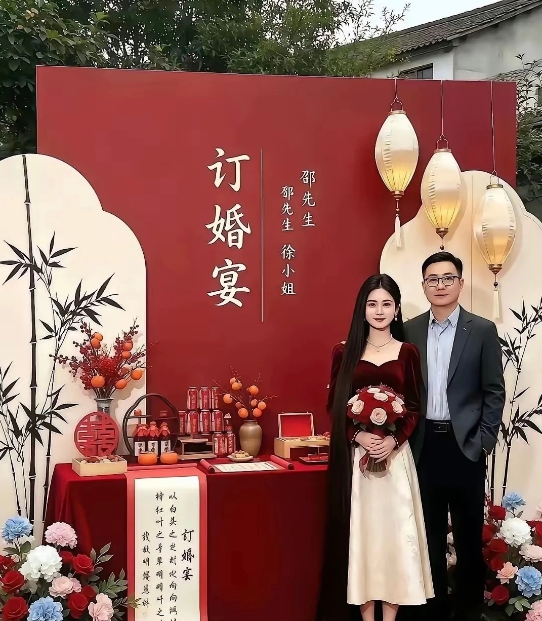 这样的订婚仪式有什么意义？ 