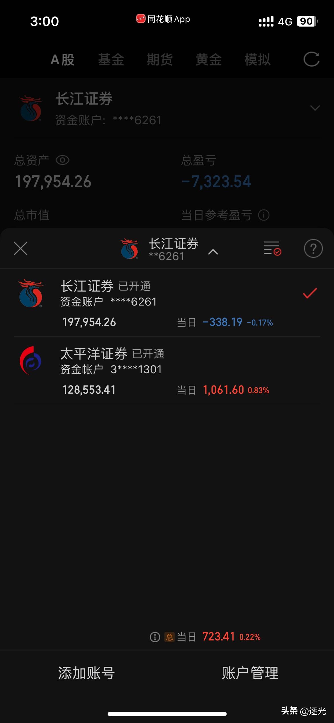 大盘下午一个深V又吓坏散户。今天最终还是靠芯片板块撑门面，“狼来了”喊多次了没用